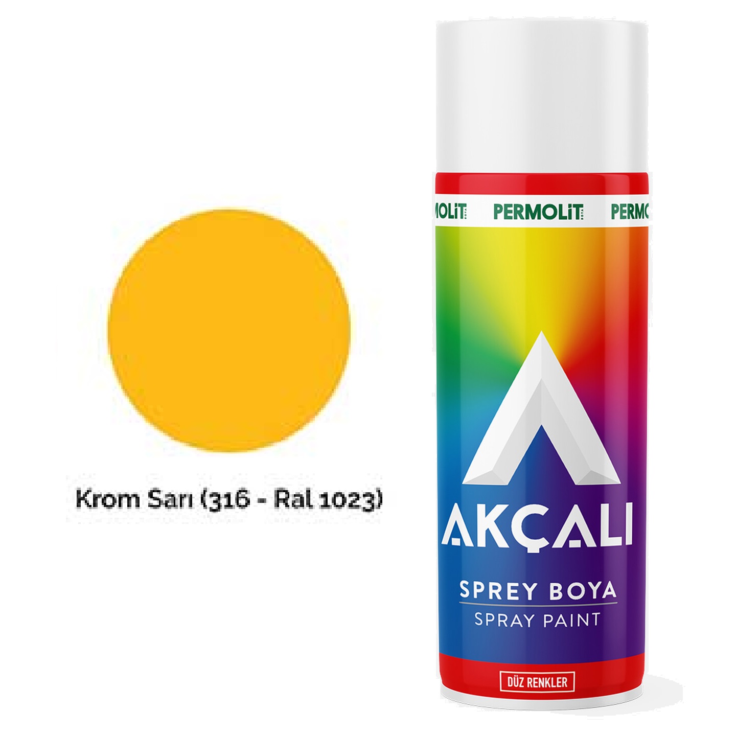 SPREY BOYA KROM SARI AKCALI 316